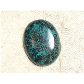 N19 - Semi-precious stone cabochon - Azurite Oval 28x22mm - 4558550079428 