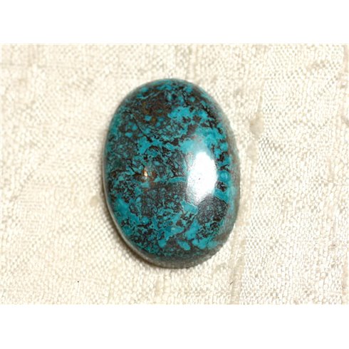 N16 - Cabochon Pierre semi précieuse - Azurite Ovale 30x22mm - 4558550079398 