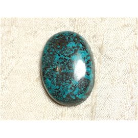 N16 - Cabochon Semi precious stone - Azurite Oval 30x22mm - 4558550079398 