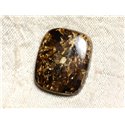 N13 - Cabochon de Pierre - Bronzite Rectangle 24mm - 4558550087010 