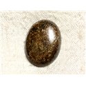 N18 - Cabochon de Pierre - Bronzite Ovale 23mm - 4558550087065 