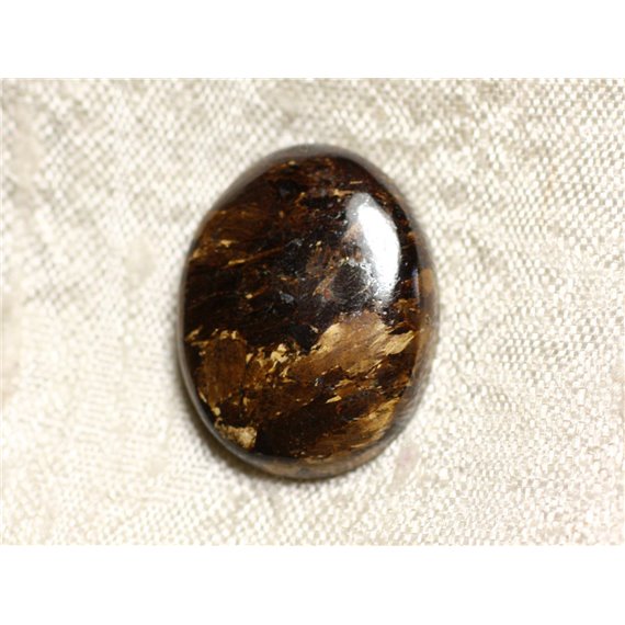 N19 -Cabochon de Pierre - Bronzite Ovale 23mm - 4558550087072 