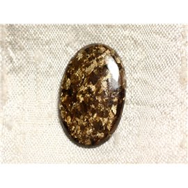 N21 - Steen Cabochon - Bronziet Ovaal 26mm - 4558550087096 