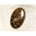 N31 - Cabochon de Pierre - Bronzite Ovale 31mm - 4558550087195 