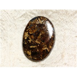 N32 - Steen Cabochon - Bronziet Ovaal 31mm - 4558550087201 