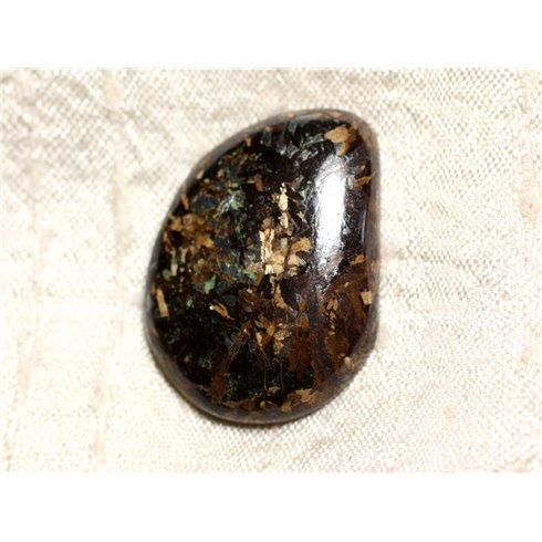 N12 - Cabochon de Pierre - Bronzite 34mm - 4558550087003 