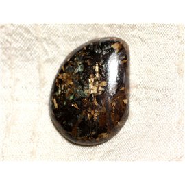 N12 - Cabujón de piedra - Broncita 34mm - 4558550087003 