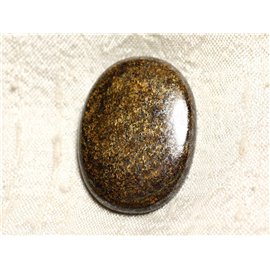 N36 - Steen Cabochon - Bronziet Ovaal 39mm - 4558550087249 