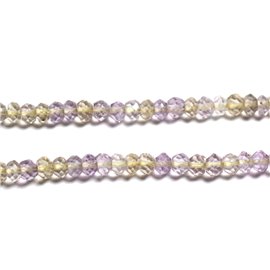 Rijg 33cm circa 155st - Stenen kralen - Ametrine Facet Rondelles 3x2mm - 4558550090683