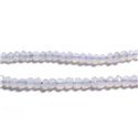 Fil 180pc env - Perles de Pierre - Calcédoine Bleue Rondelles Facettées 3x2mm - 4558550090706 