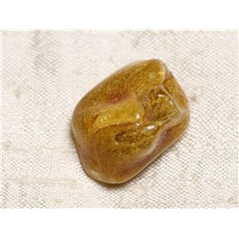N22 - Pietra laminata in ambra naturale 28x22x14mm - 4558550089083 