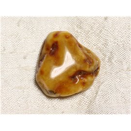 N26 - Stuk natuursteen van gerolde amber 28x27x12mm - 4558550089120 