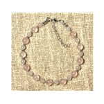 Bracelet en Quartz Rose 4 et 6 mm et Perles d'Argent 925 