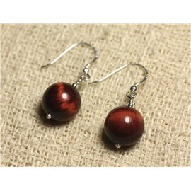 Pendientes de Plata 925 - Ojo de buey 12mm 