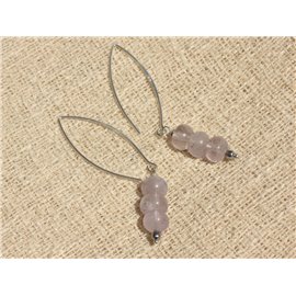 Pendientes de Plata 925 - Rondelles de Amatista 8mm 