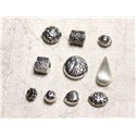 Bracelet Argent 925 et Pierre - Emeraude Zambie rondelles facettées 3mm 