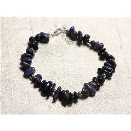 Bracelet Argent 925 et Pierre - Saphir 