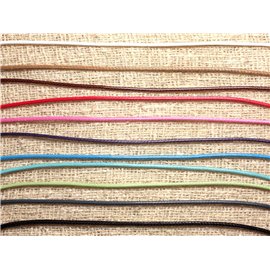 Collier Pendentif en Pierre - Oeil de Tigre Donut 20mm  Collier Pendentif en Pierre - Oeil de Tigre Donut 20mm