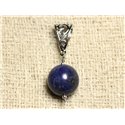 Pendentif Pierre semi précieuse - Lapis Lazuli 14mm 