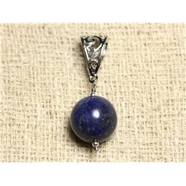 Halfedelsteen hanger - Lapis Lazuli 14 mm 