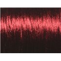 5 mètres - Fil Cordon Satin Queue de rat 2mm Rouge Bordeaux - 8741140022928