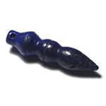 1pc - Pendentif Pendule égyptien Thot Gravé 45mm Lapis Lazuli - 7427039729192