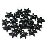 20pc - Perles Turquoise synthèse Etoiles de Mer 14mm Noir - 7427039729277 20pc - Perles Turquoise synthèse Etoiles de Mer 14mm Noir - 7427039729277