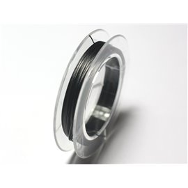 1pc - Spool 10 meters - Metal Wire 0.35mm Dark Gray - 7427039729307