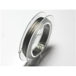 1pc - Spool 10 meters - Gray Metal Wire 0.35mm - 7427039729314
