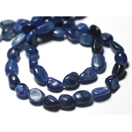 10pc - Stone Beads - Kyanite Nuggets 5-10mm - 7427039729505