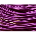 Echeveau 26m env - Fil Cordon Elastique Tissu Nylon 1mm Violet - 7427039731966