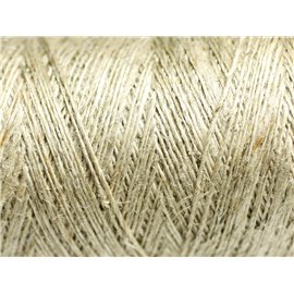 Bobina di circa 500 metri - Filo di canapa 0,2-0,4 mm Beige Ecru - 7427039732031