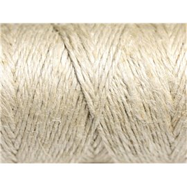 160 meters approx - Hemp Twine Thread 0.8mm Beige Ecru - 7427039732048