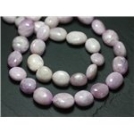 1pc - Perles de Pierre - Kunzite Rose Olives Nuggets 11-15mm - 7427039732727