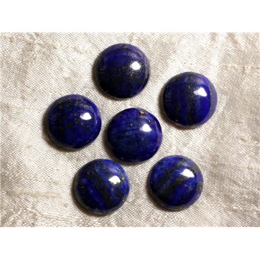 1pc - Cabochon de Pierre - Lapis Lazuli Rond 10mm   4558550036636