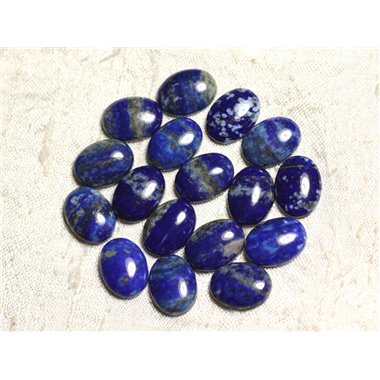 1pc - Cabochon de Pierre - Lapis Lazuli Rond 10mm   4558550036636