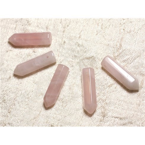 1pc - Pendentif en Pierre - Aventurine Verte Pointe 30x8mm 4558550008299 