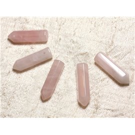 1pc - Pendentif en Pierre - Aventurine Verte Pointe 30x8mm 4558550008299 