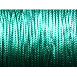 10 Mètres - Cordon de Coton Ciré 0.8mm Bleu Marine Nuit   4558550027399