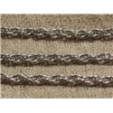 1m - Chaîne Acier inoxydable 304L - Grands Ovales 9 x 6 x 1.2mm   4558550005670 