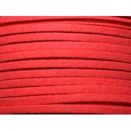 1pc - Appret Accessoire Collier Tour de Cou Suédine Daim Simili cuir Acier 304L - Couleur Longueur au choix - 7427039740500