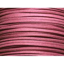 1pc - Appret Accessoire Collier Tour de Cou Suédine Daim Simili cuir Acier 304L - Couleur Longueur au choix - 7427039740531