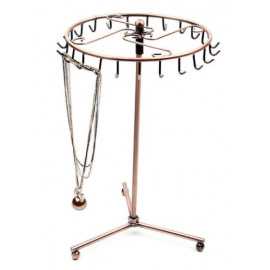 1pc - Espositore per gioielli, collane e braccialetti 30 cm x 20 cm rame metallo - 4568550000001