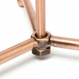 1pc - Espositore per gioielli, collane e braccialetti 30 cm x 20 cm rame metallo - 4568550000001