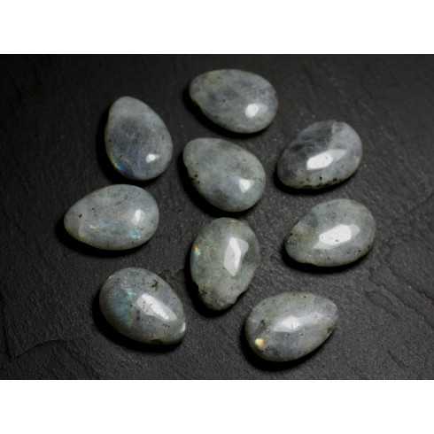 Collier Perle Pendentif Pierre Labradorite...