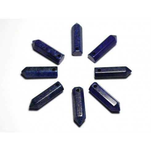 Collier Perle Pendentif Pierre Crayon Pointe...