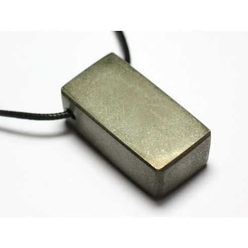 Collar Colgante De Piedra - Rectángulo De...