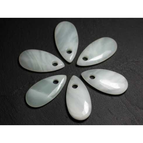 Collier Pendentif Pierre semi précieuse - Oeil...