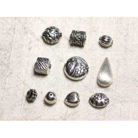 Armband 925 Zilver en Steen - Blauwe Topaas Facet Sluitringen 3x2mm