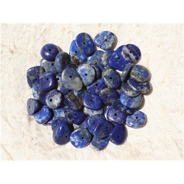 20pc - Perles de Pierre - Lapis Lazuli Chips Palets Rondelles 8-14mm   4558550018083 